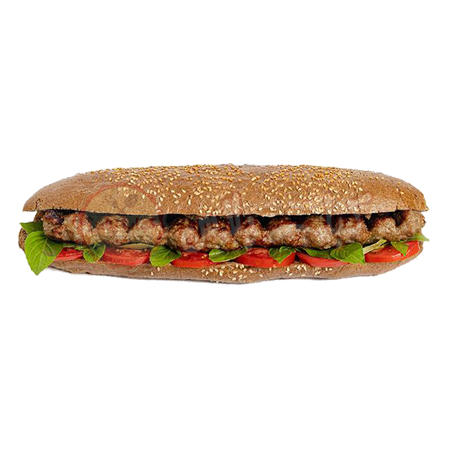 ساندویچ کباب کوبیده