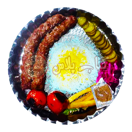 چلوکباب کوبیده اقتصادی دوسیخ