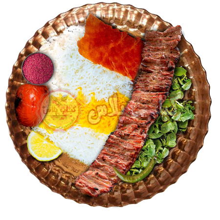 چلوکباب برگ مخصوص کباب پلاس